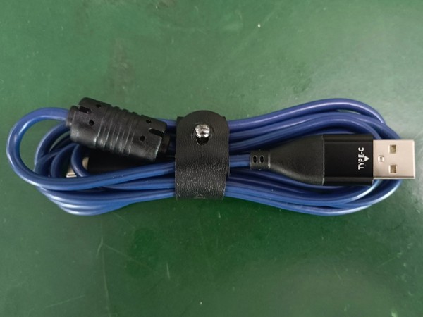 1.8米攝像頭線，帶磁環(huán)，二合一USB2.0/Type-C轉Type-C接口