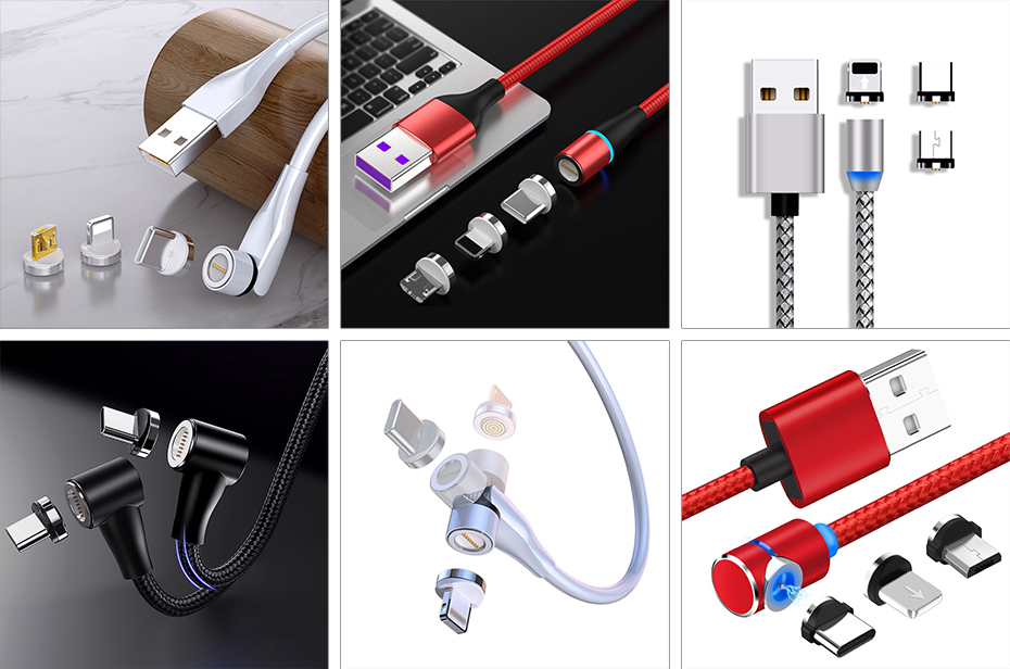 磁吸充電線樣品